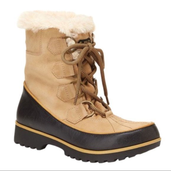 Jambu JBU Maldive Faux Fur Cuff Weather Ready Waterproof Boot - NEW - Size 9 - Picture 3 of 8